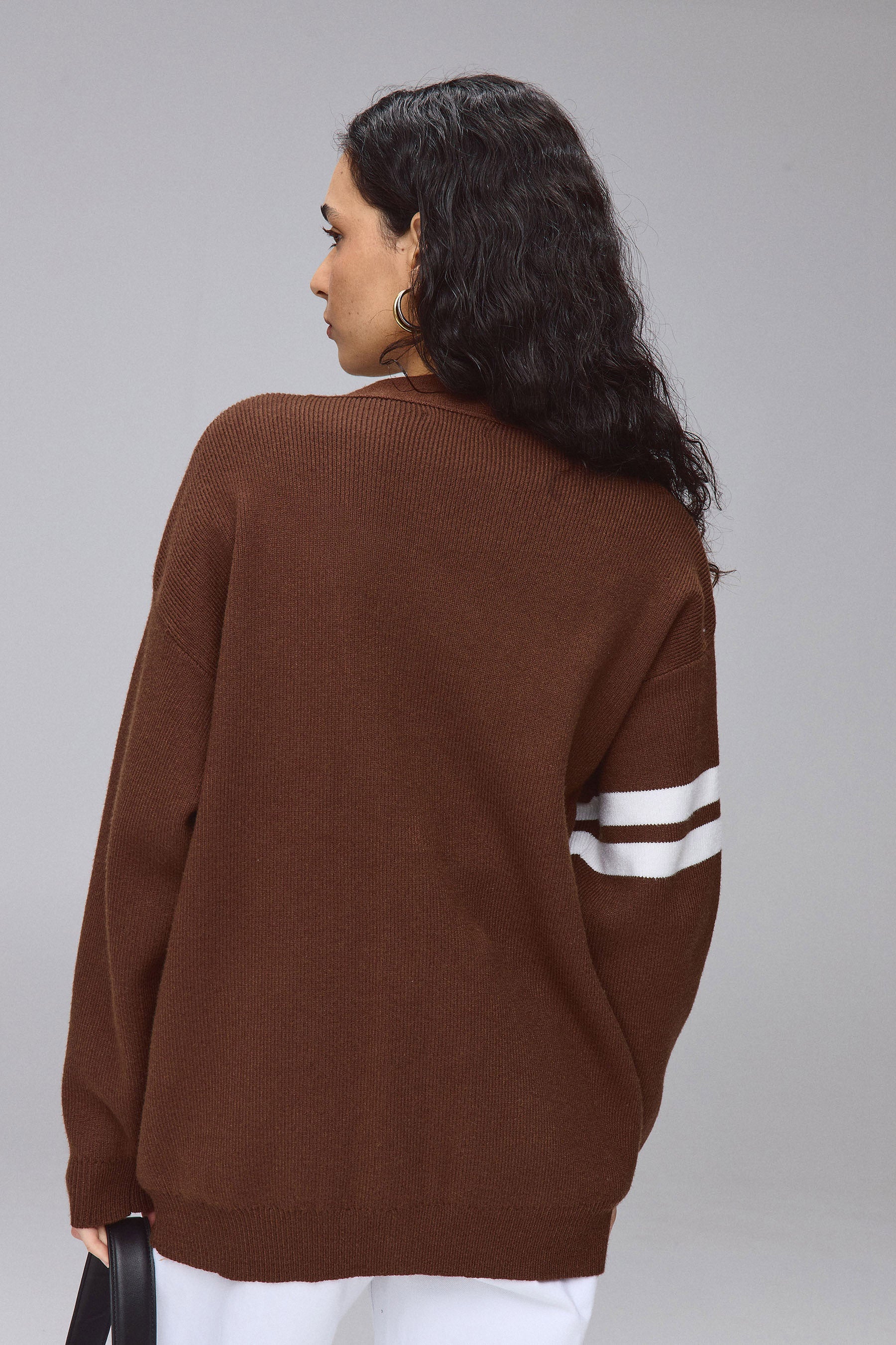 קרדיגן אוברסייז עם פאץ'