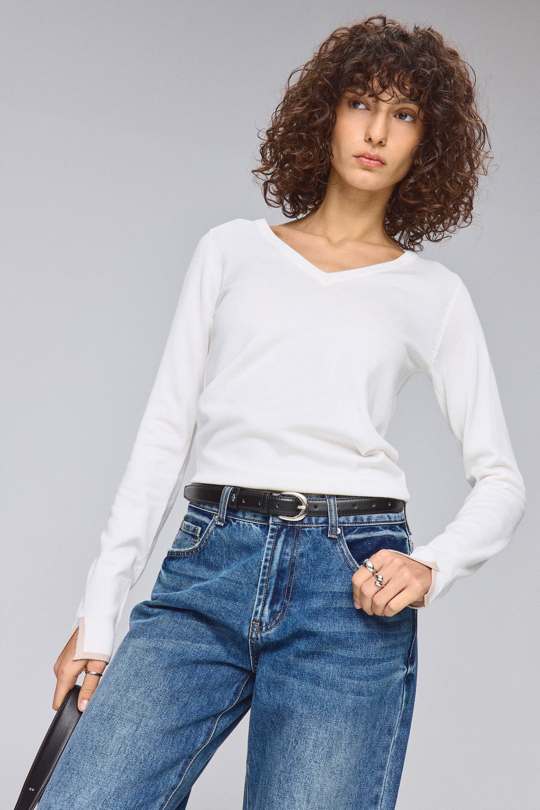 סריג וי שליץ פרומו