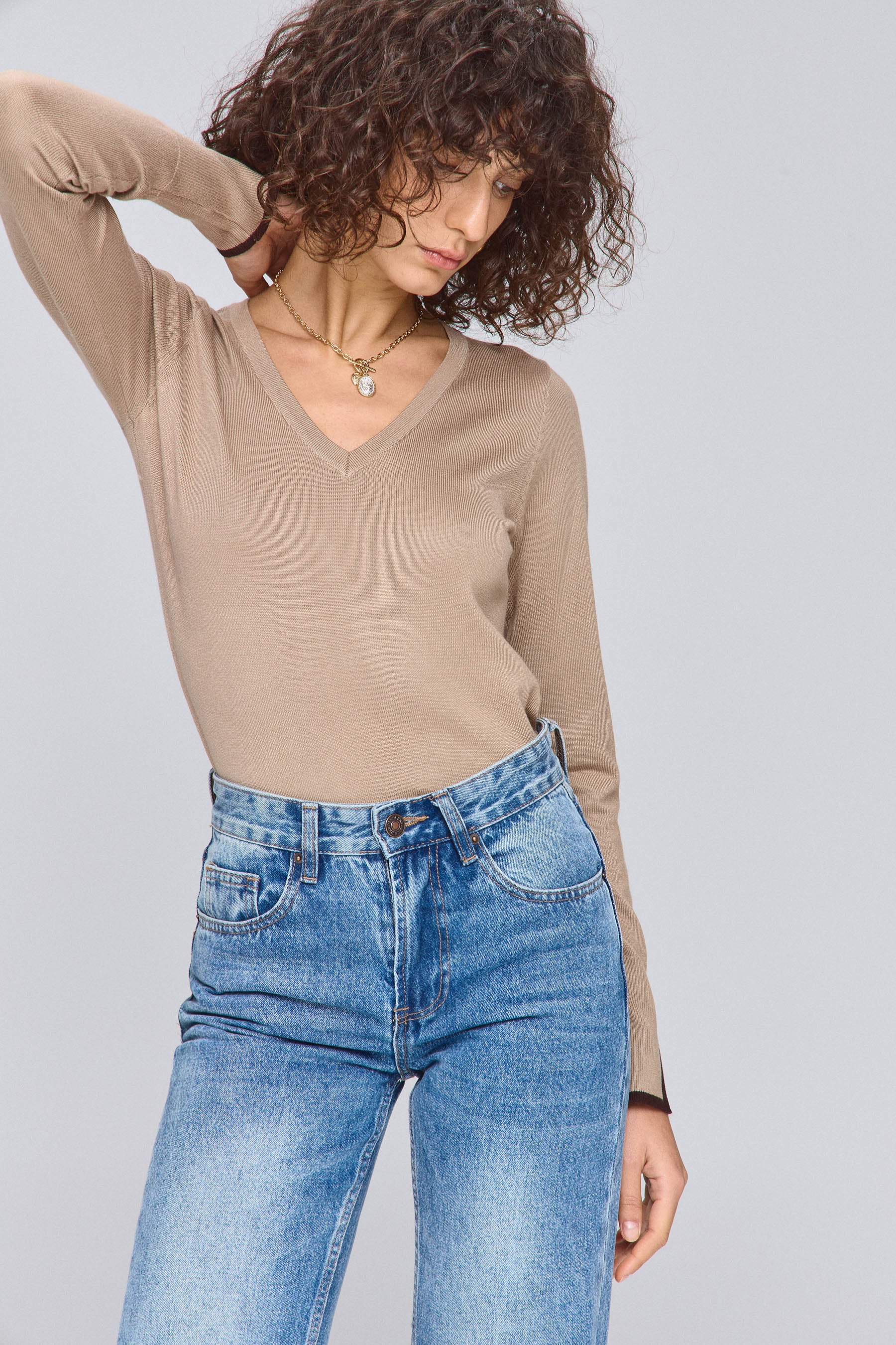 סריג וי שליץ פרומו