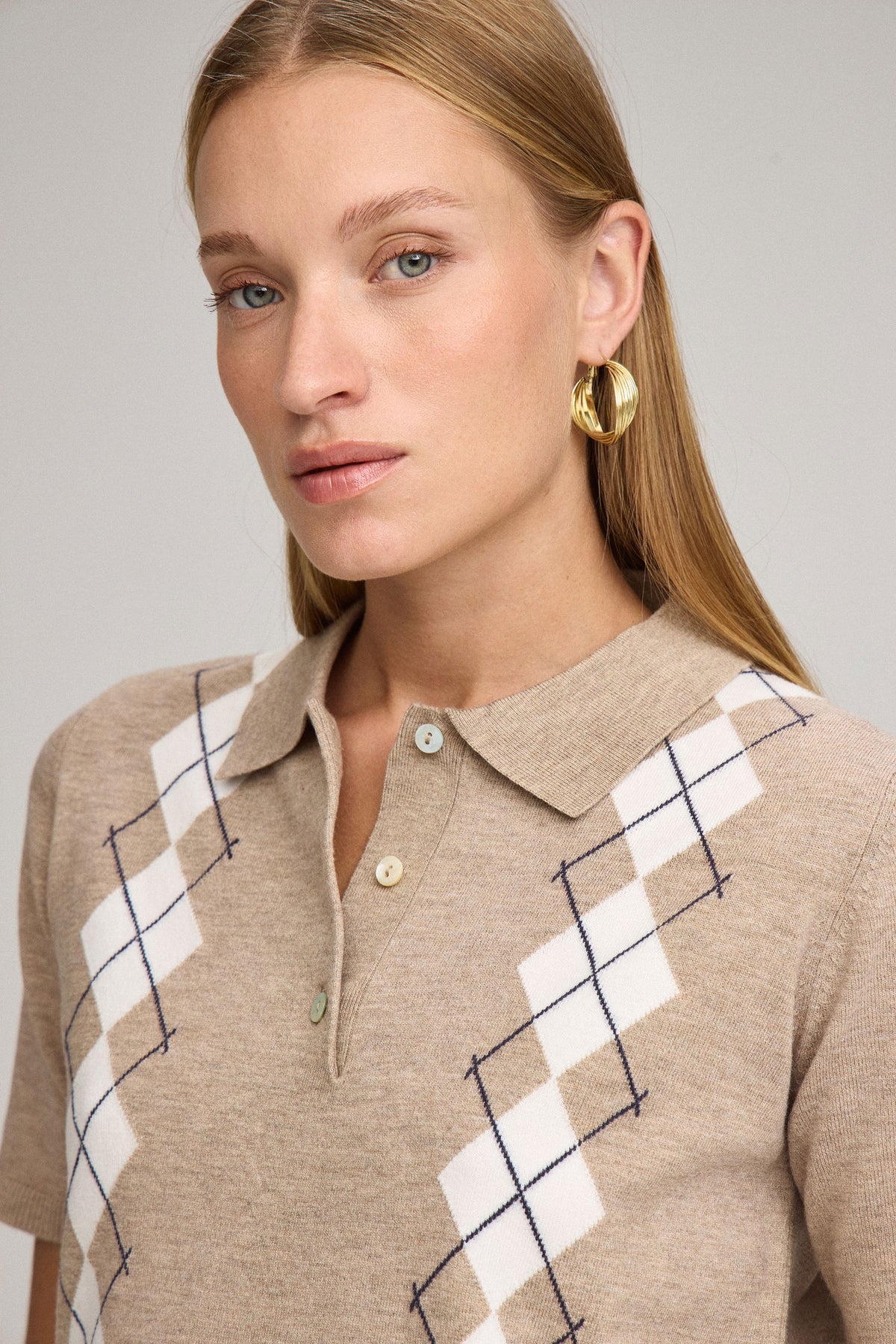 סריג פולו מעויינים ש. קצר