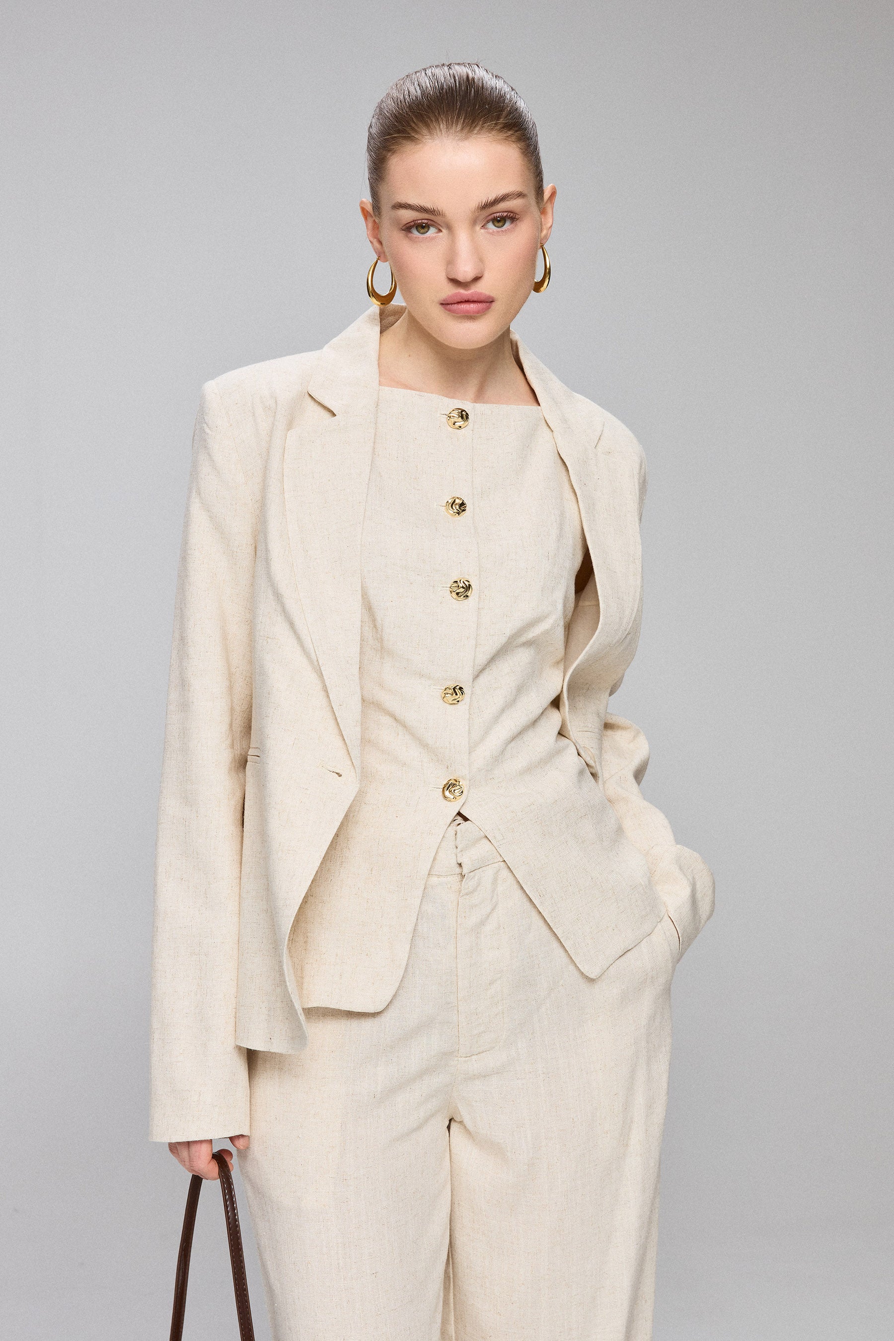 ג'קט מחוייט טקסטורה סט