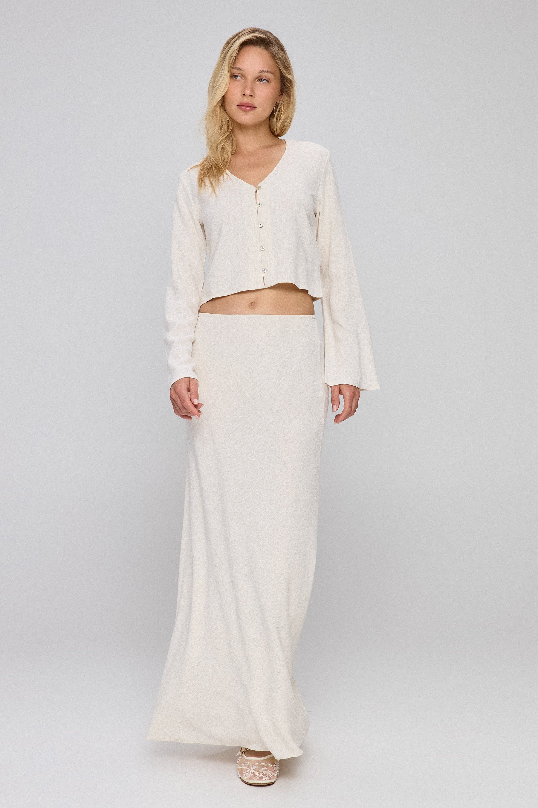 חצאית מקסי סיישל סט