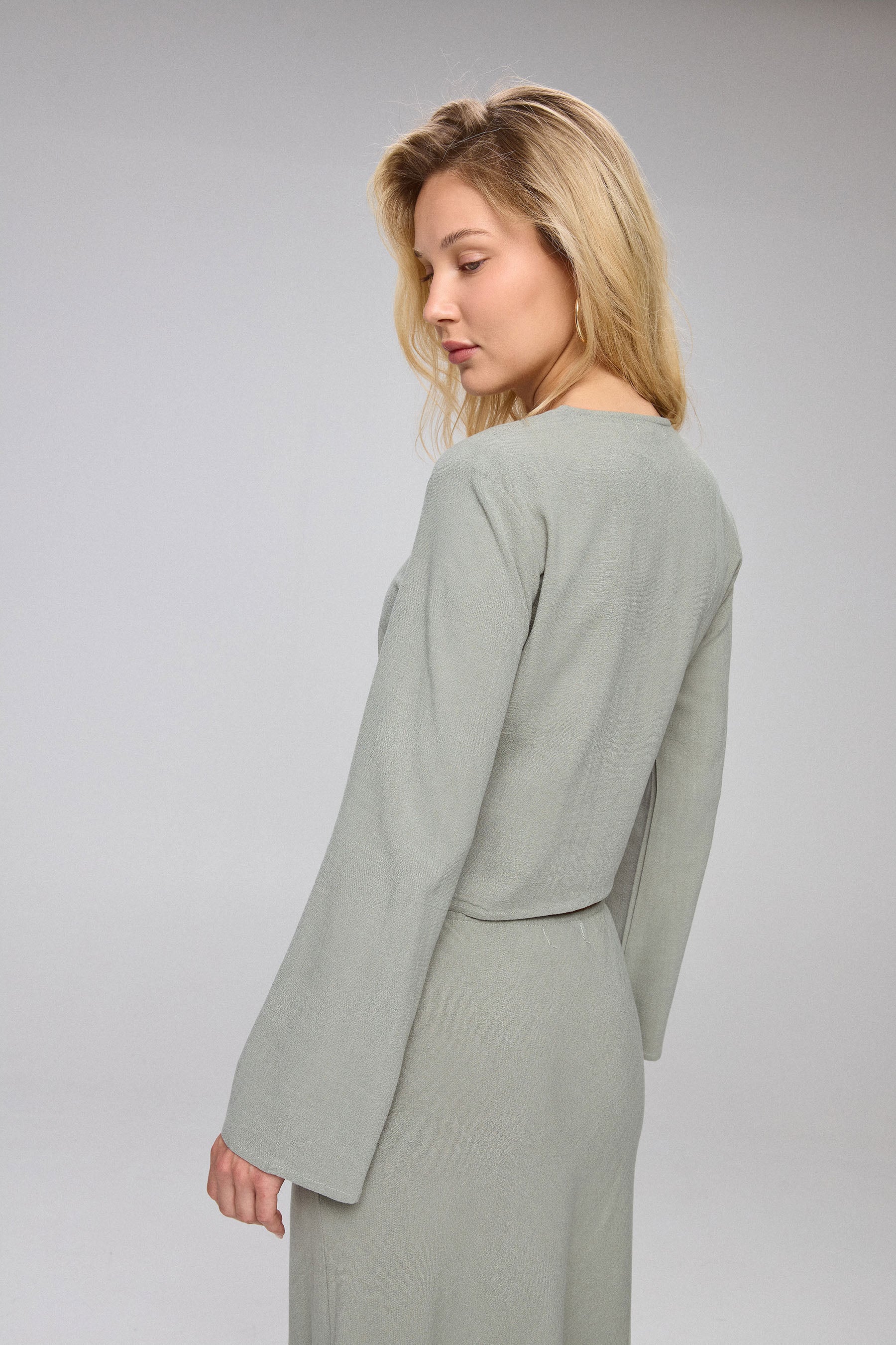 חולצת סיישל כפתורים סט