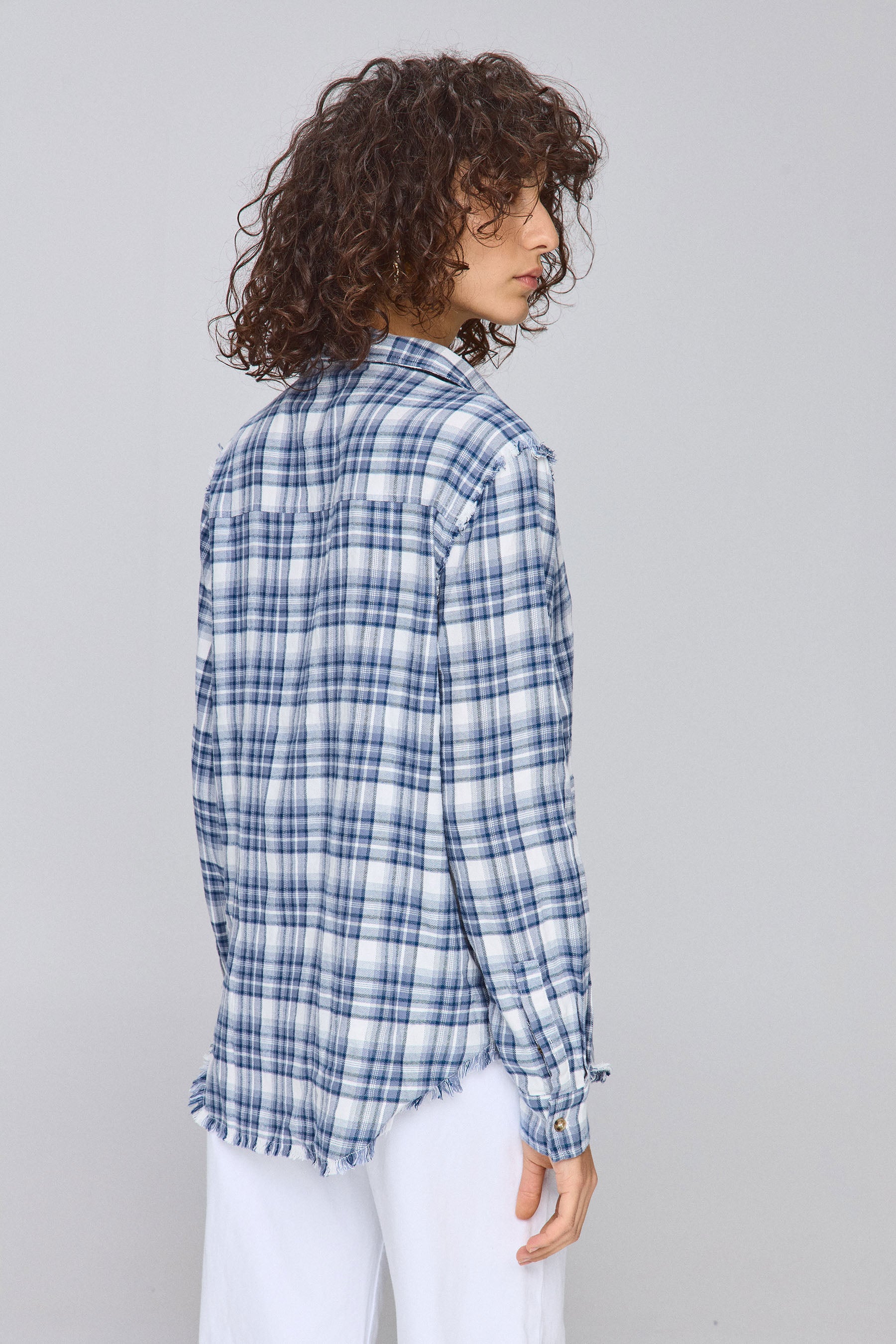 חולצת משבצות פרנזים