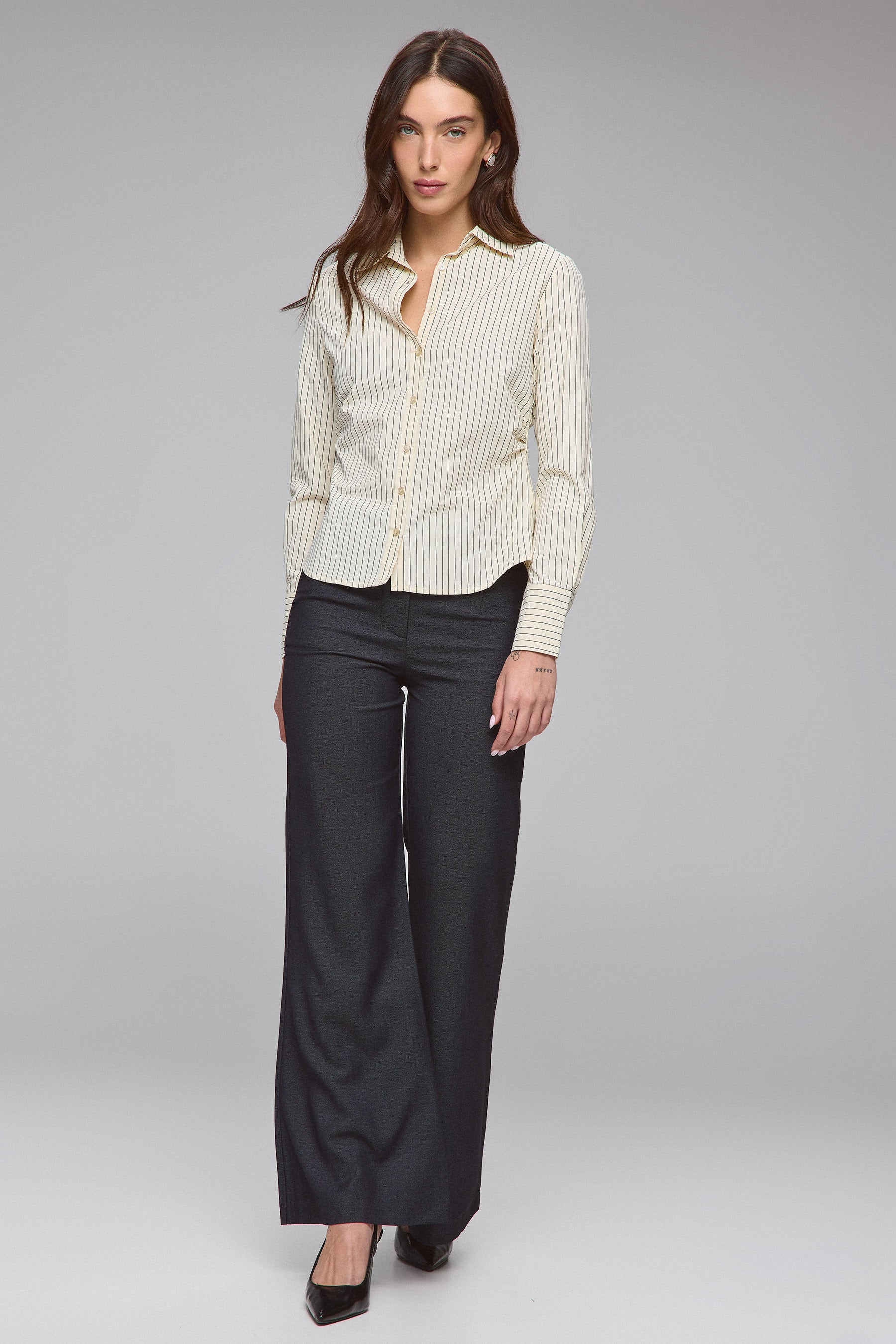 מכנסי פלר עם כיסים