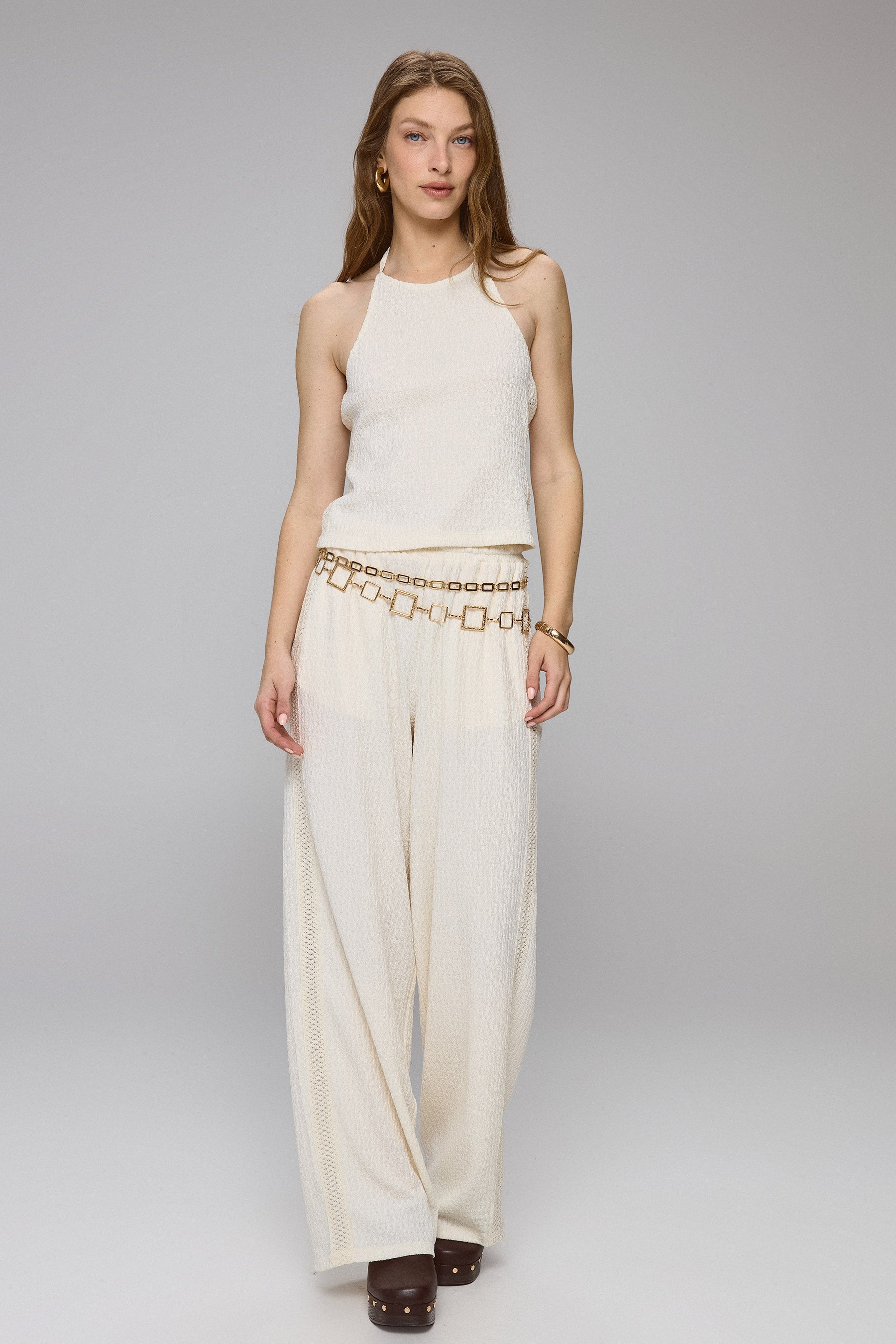 מכנסי גומי עם קרושה