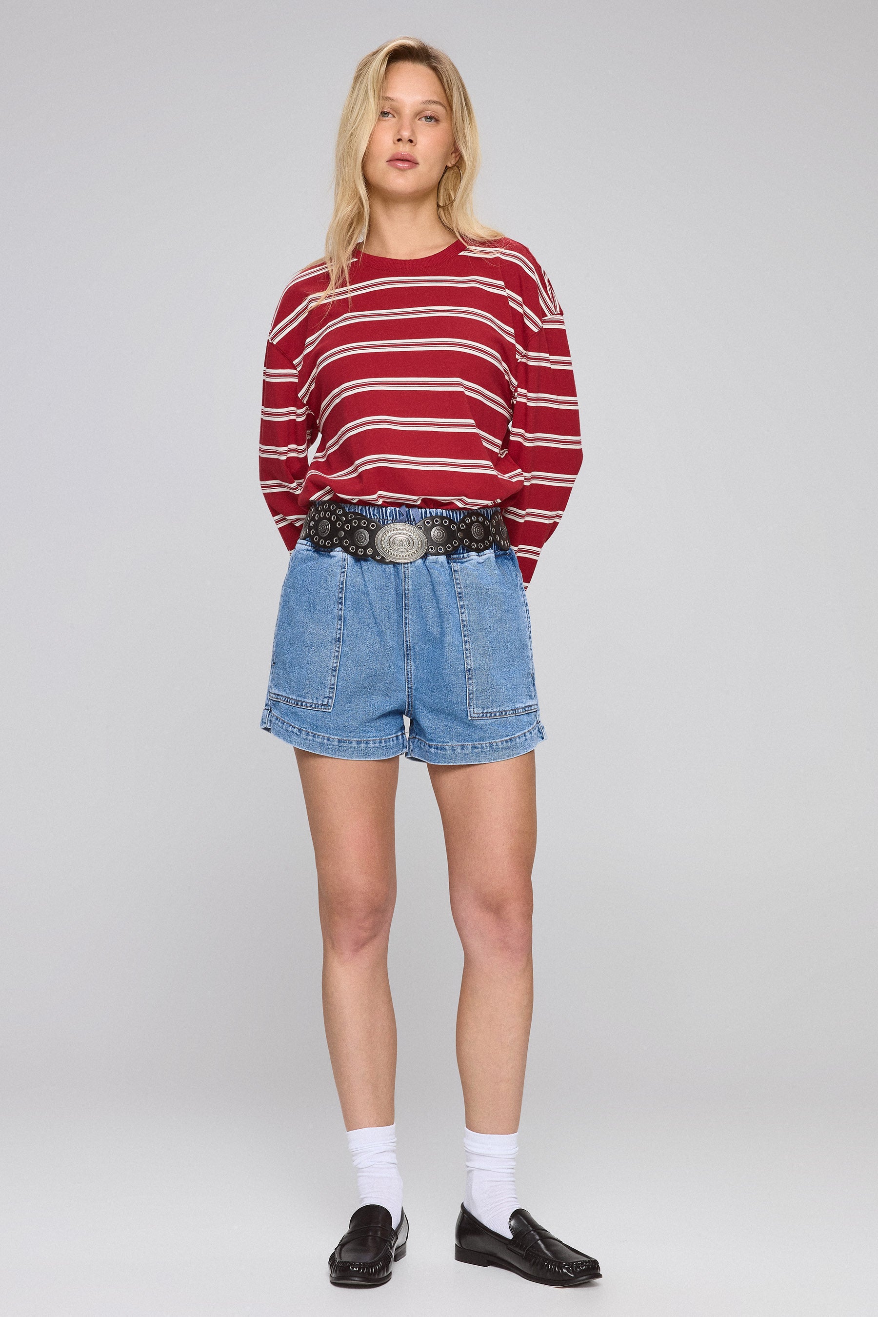 שורט גינס גומי