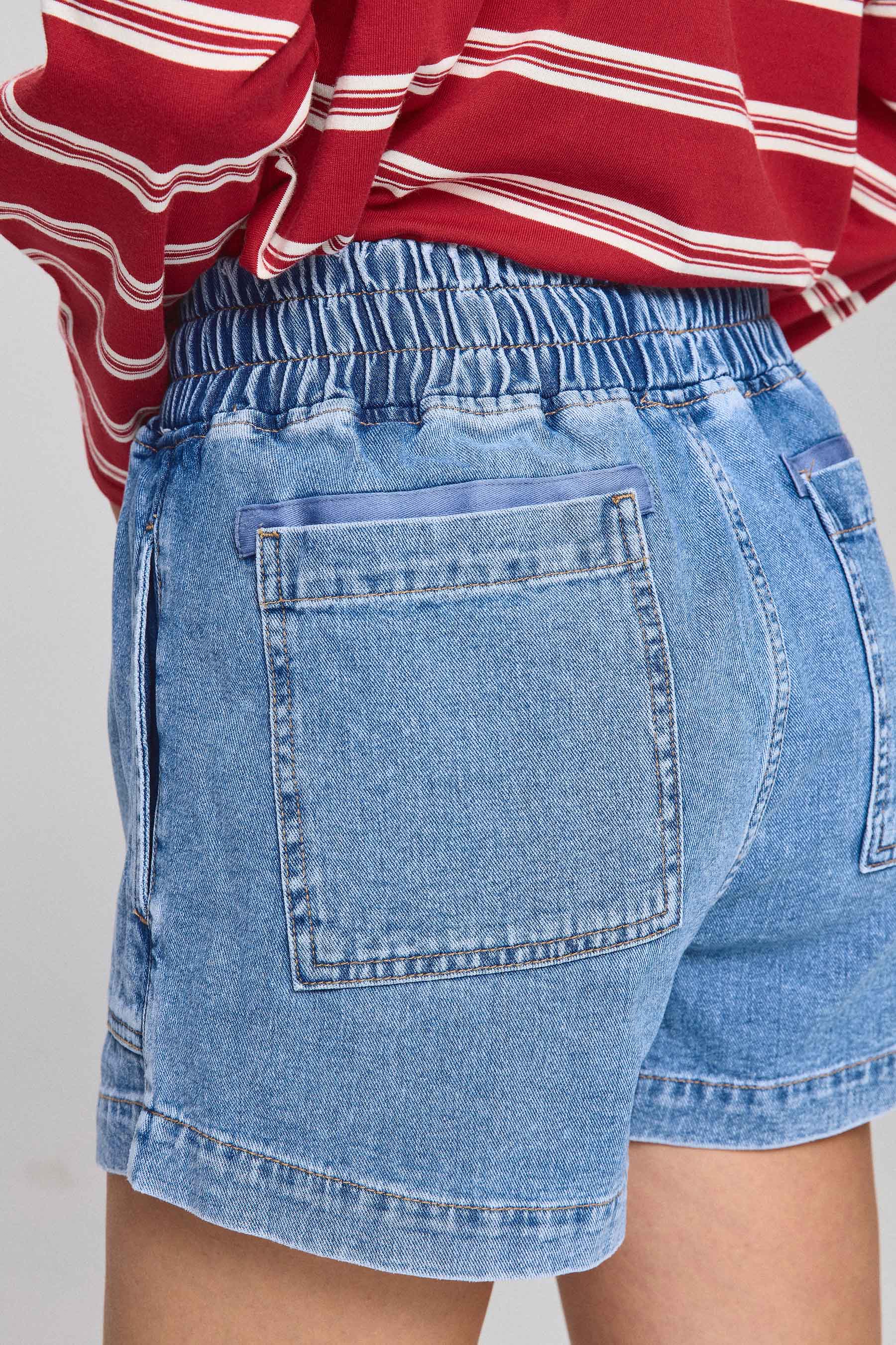 שורט גינס גומי