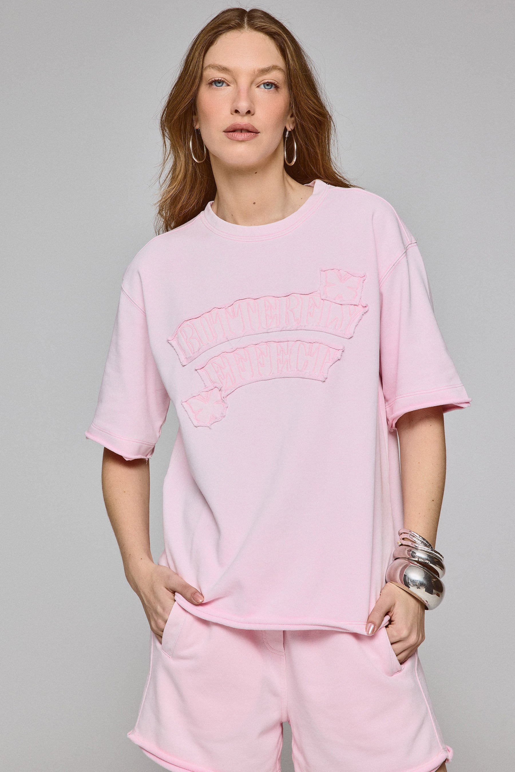 חולצת סט שטופה