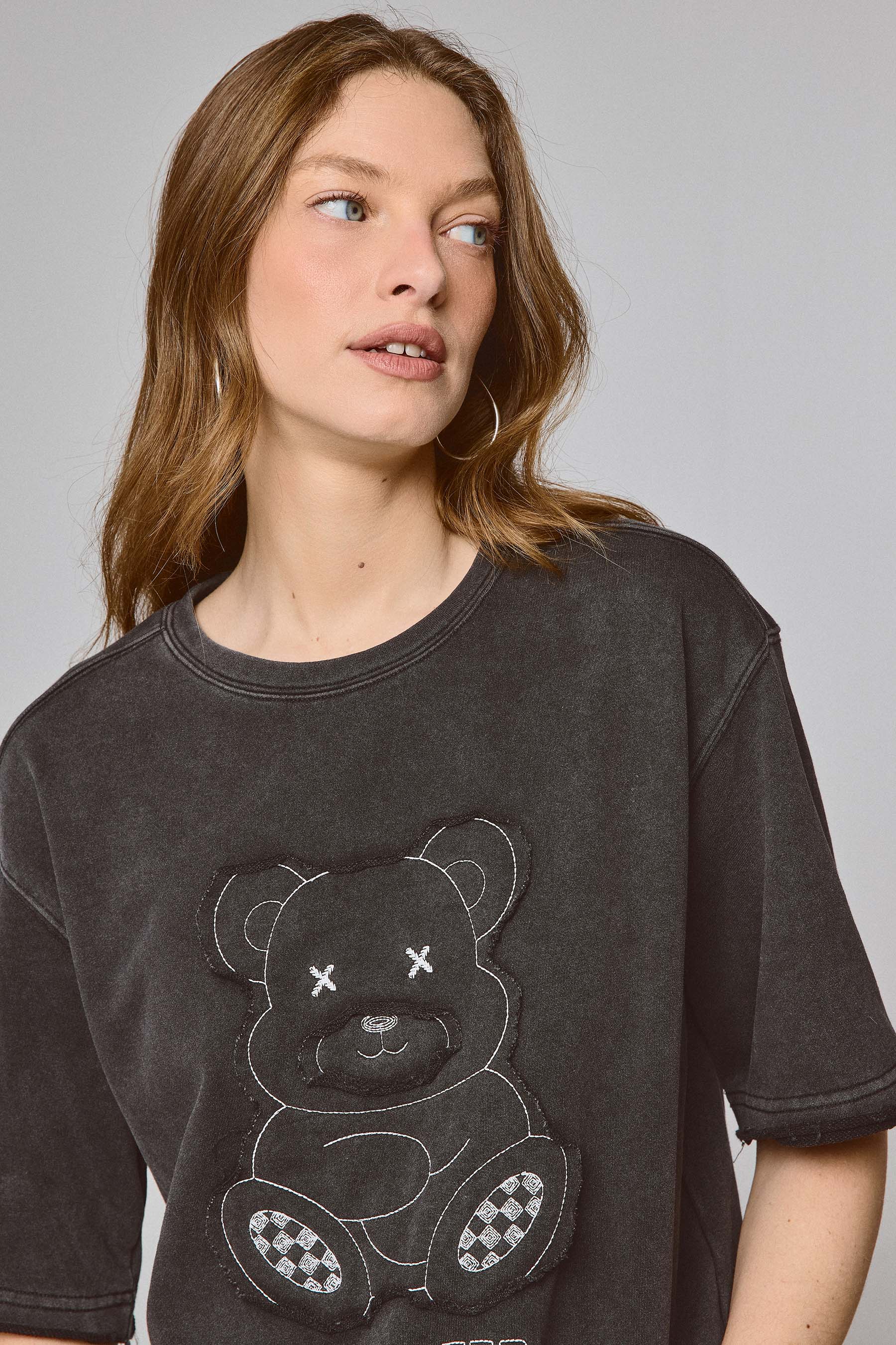 חולצת סט שטופה