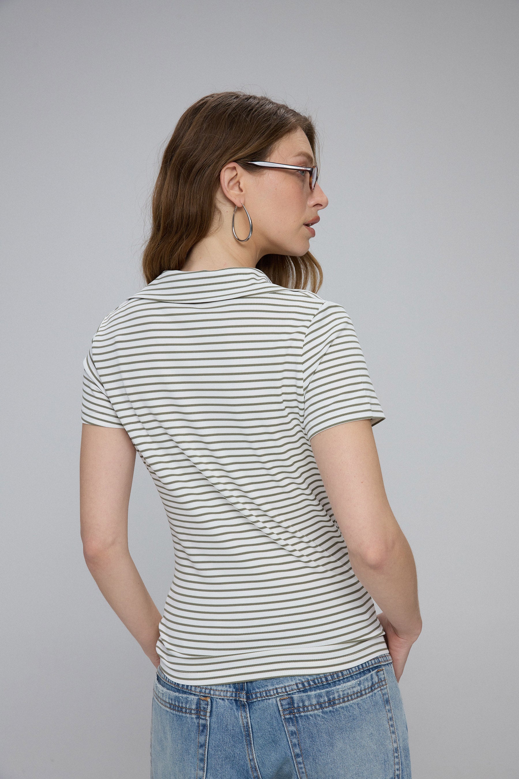 חולצת פולו פסים