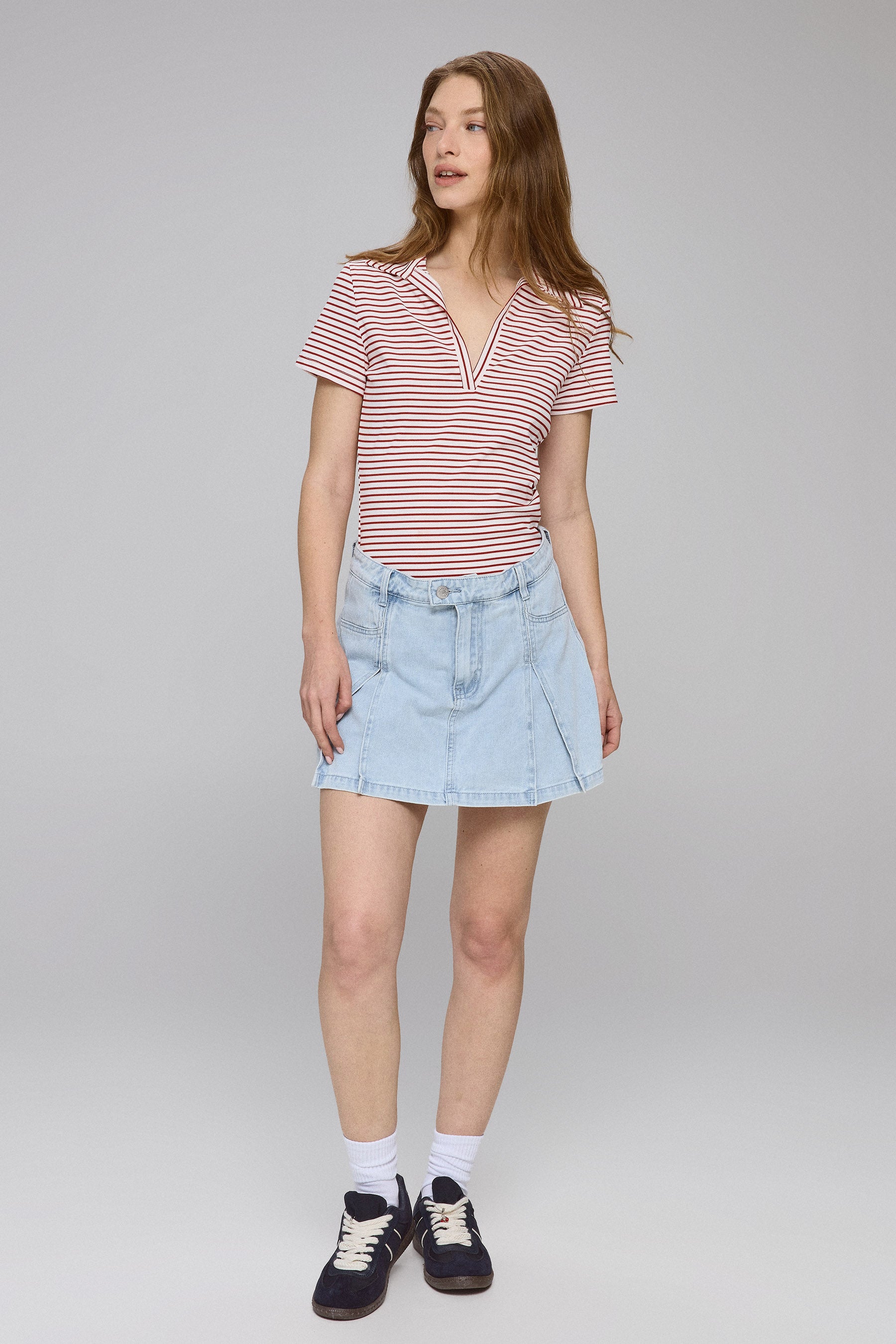 חולצת פולו פסים