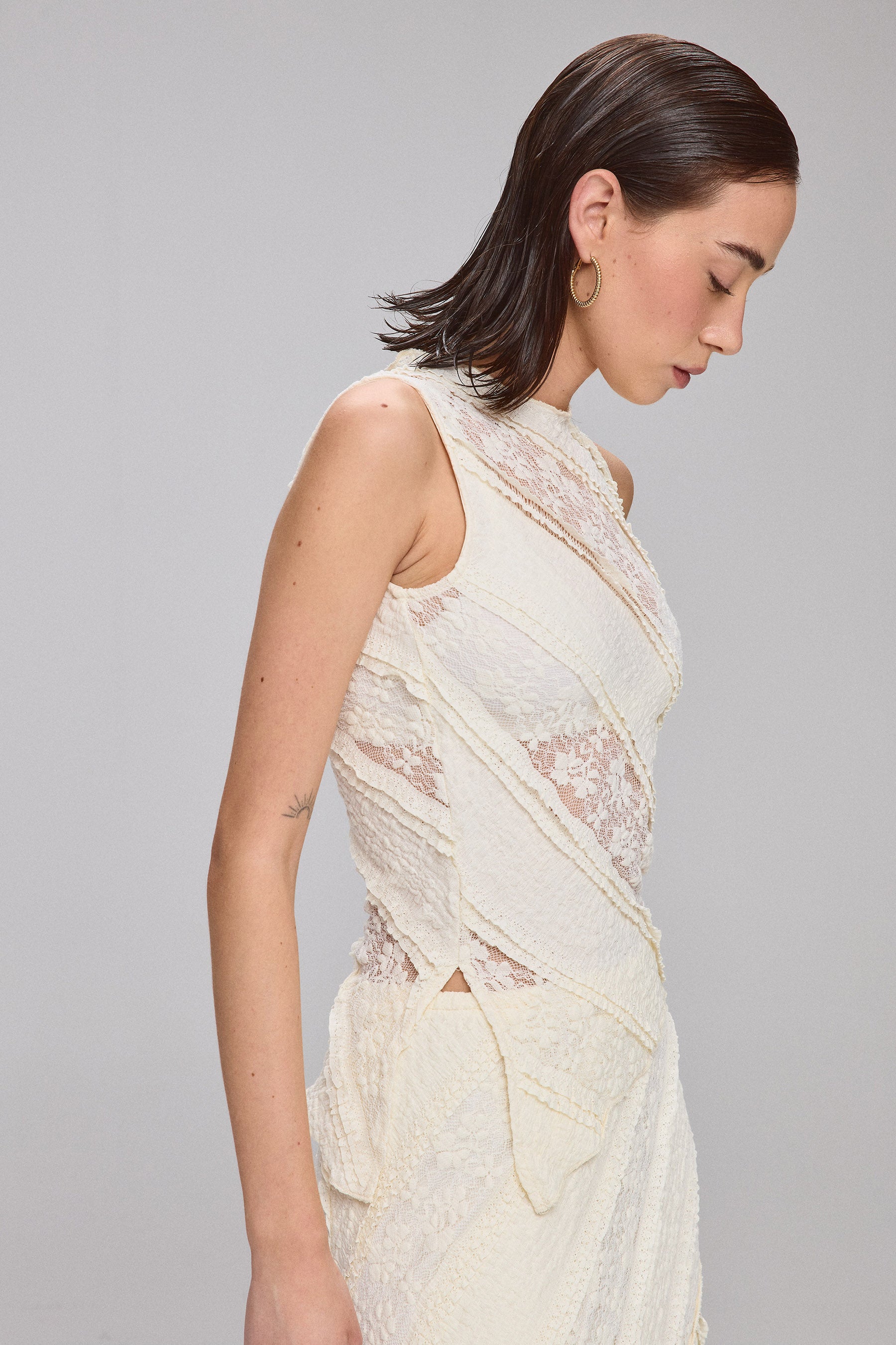 גופיית קרושה אלכסון סט