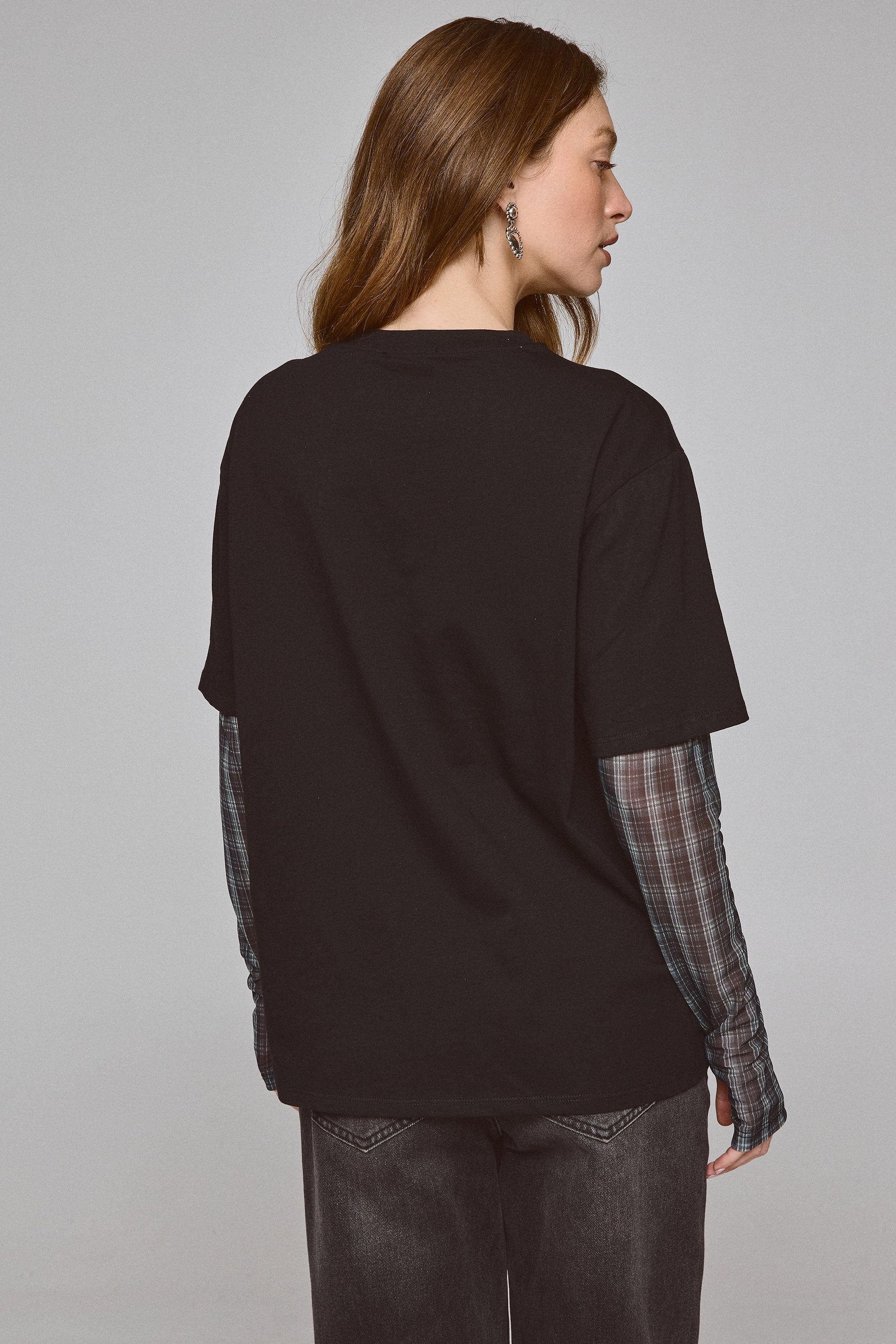 חולצת שרוול מודפס