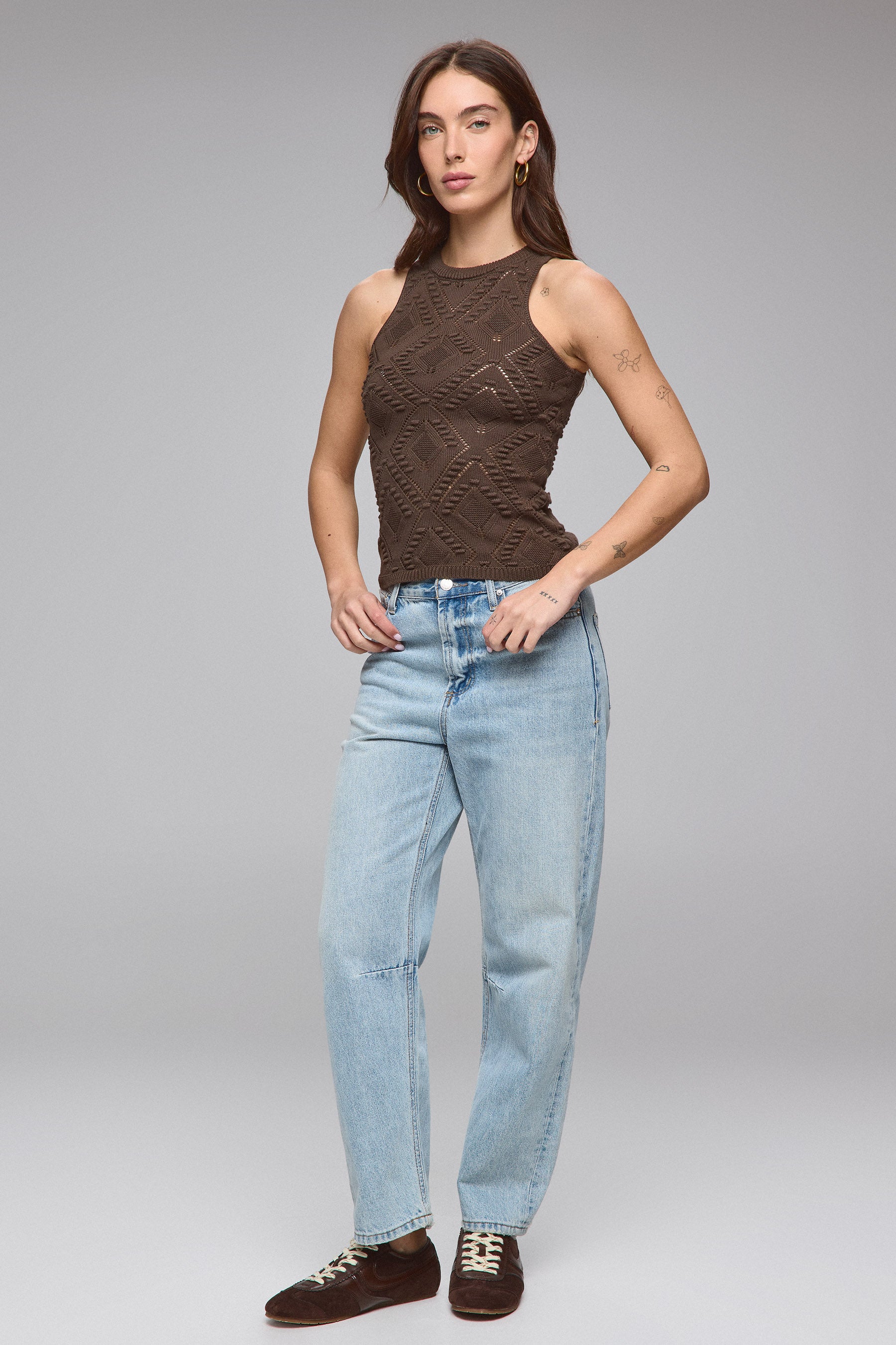 גופייה סרוגה