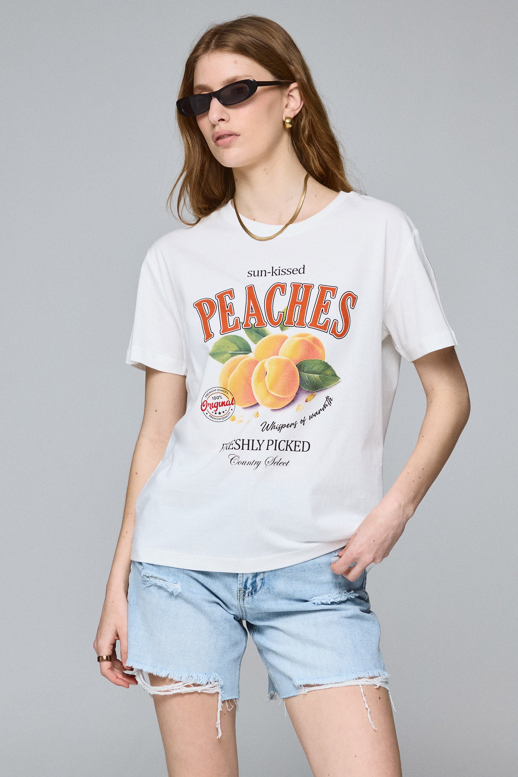 חולצת פוטו פרינט משמש