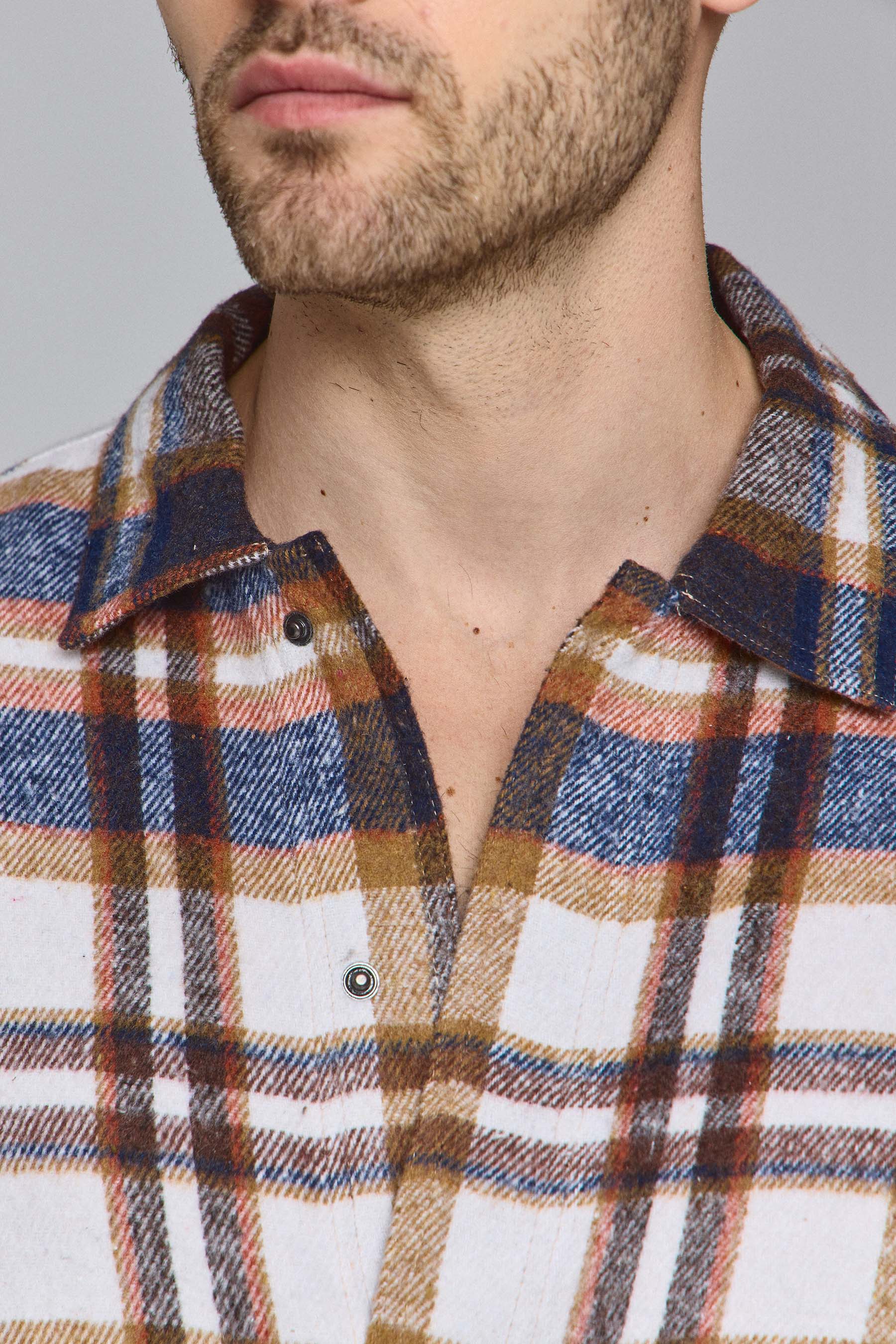 אוברשירט משבצת לייף