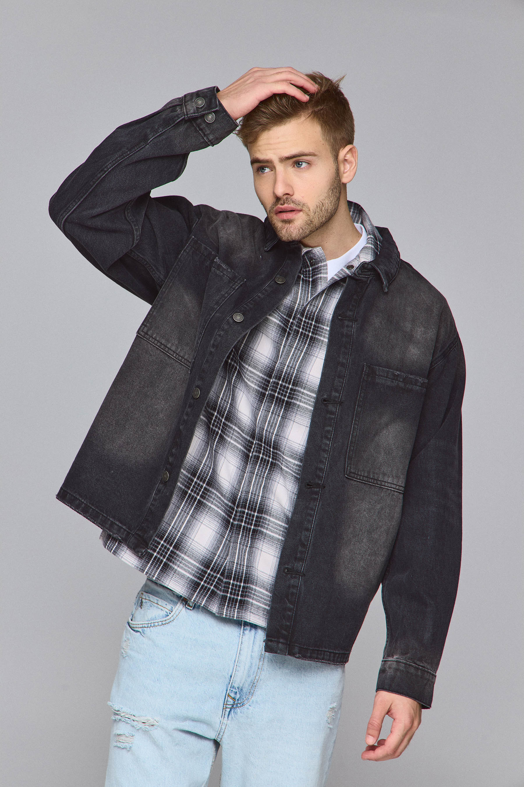 אוברשירט ג'ינס ג'קסון