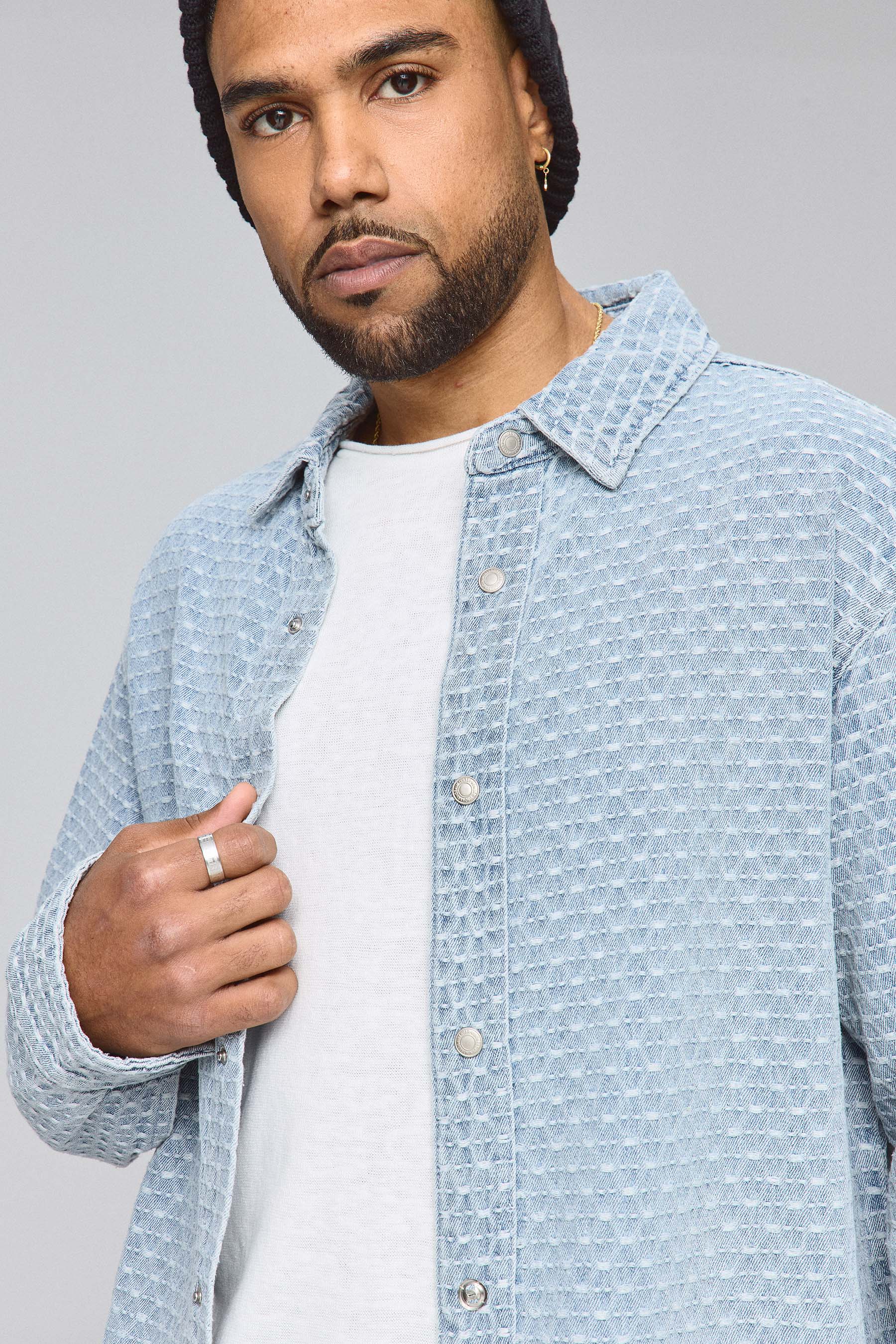 אוברשירט ג'ינס  פריים