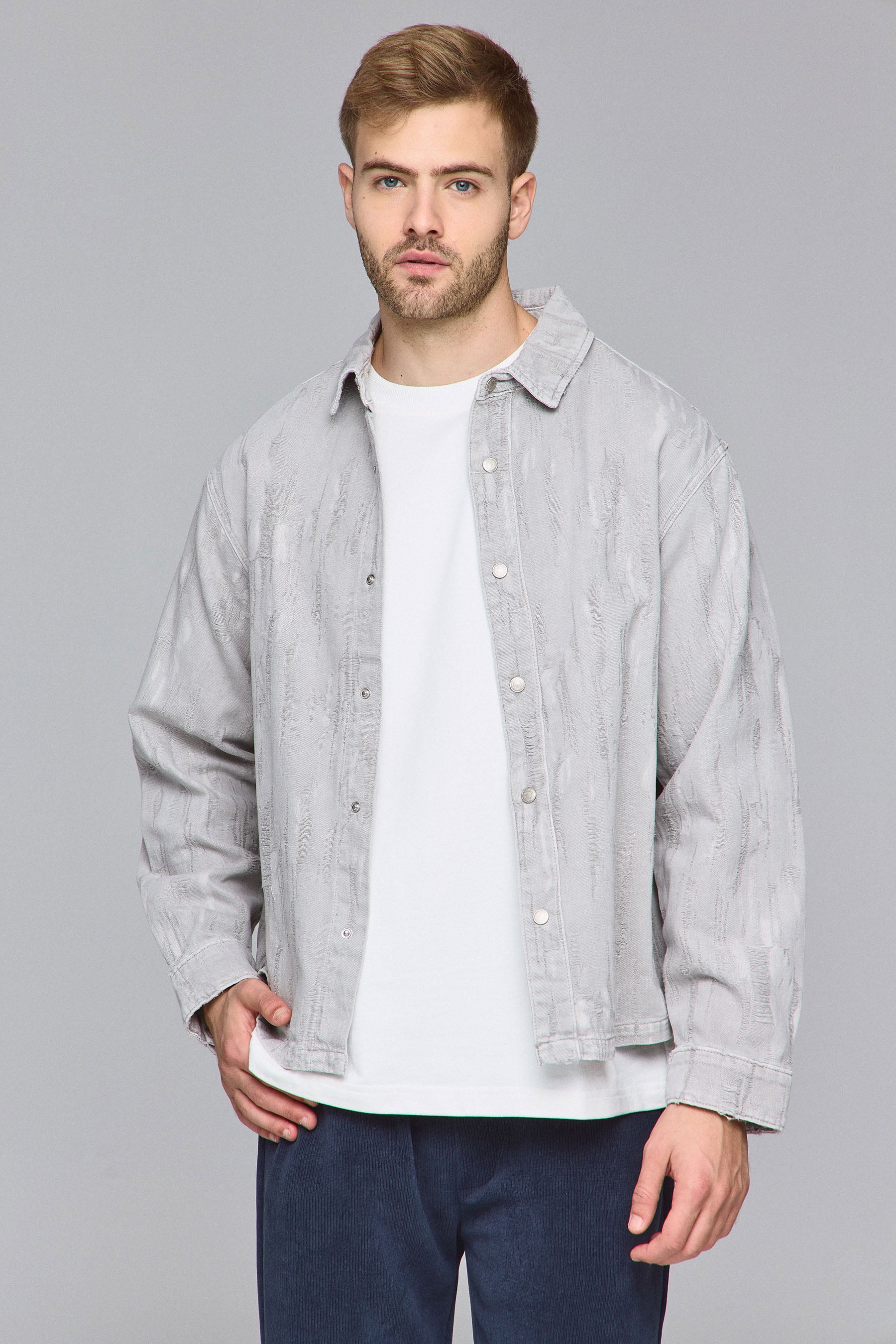 אוברשירט  ג'אקרד קולור