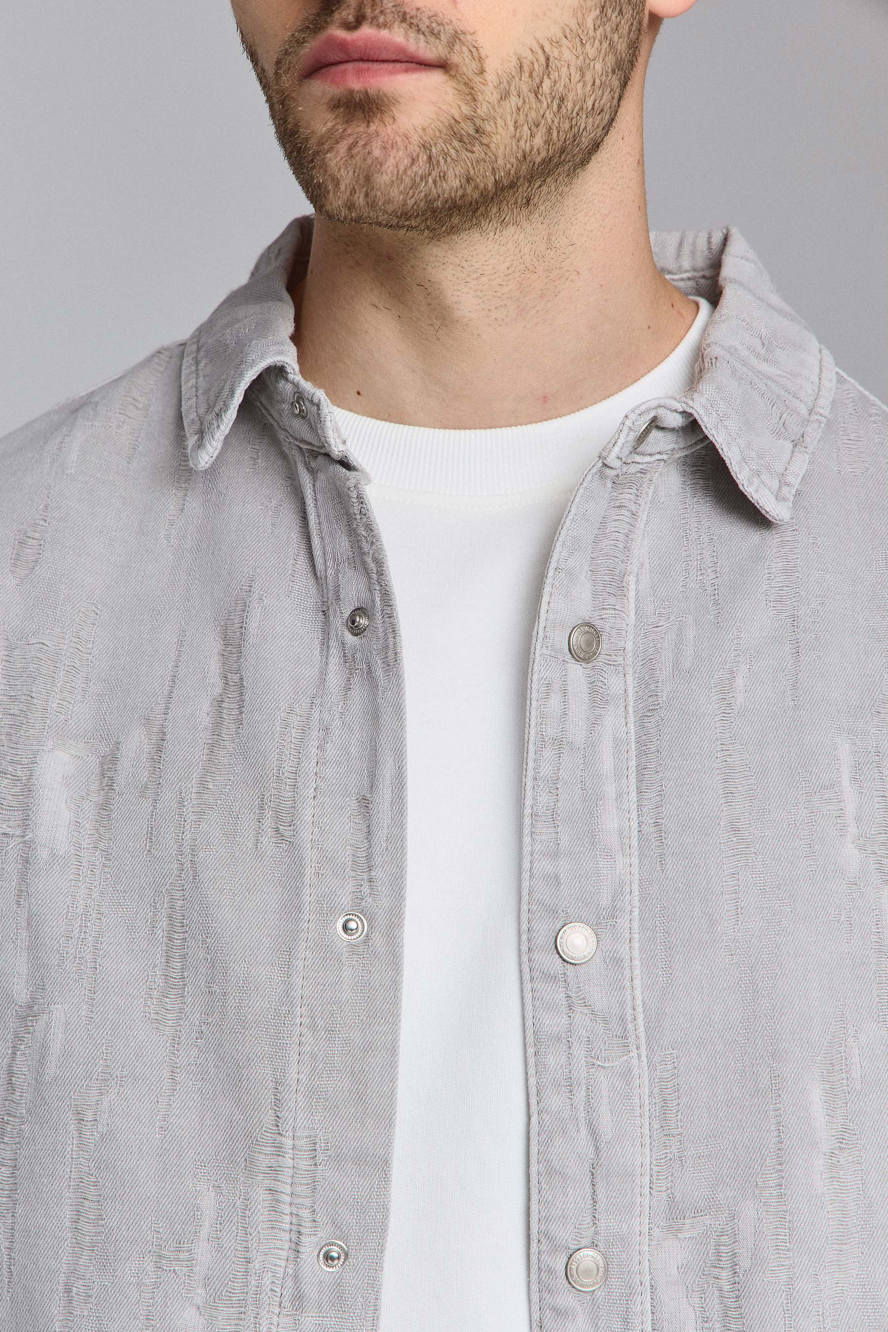 אוברשירט  ג'אקרד קולור