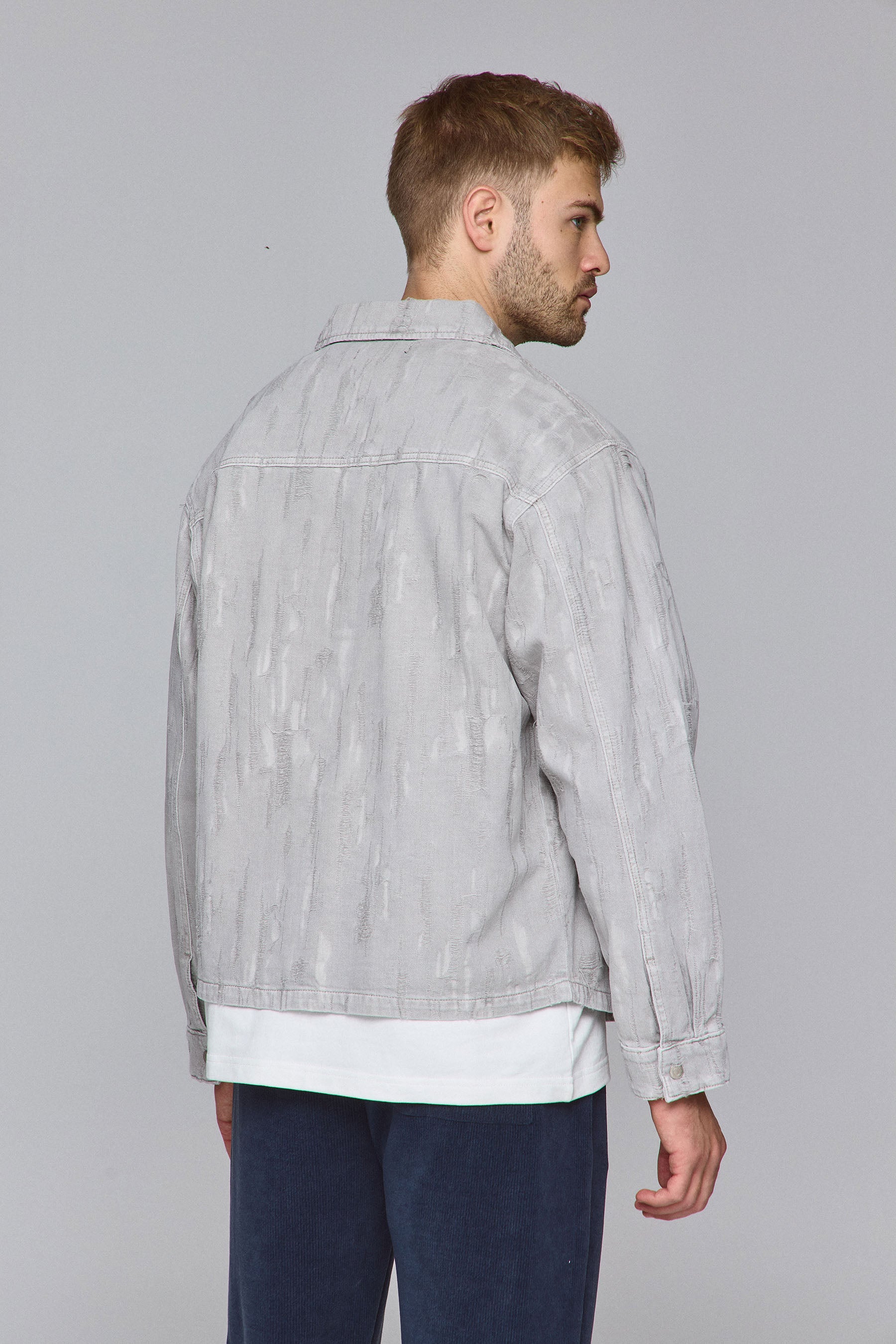 אוברשירט  ג'אקרד קולור