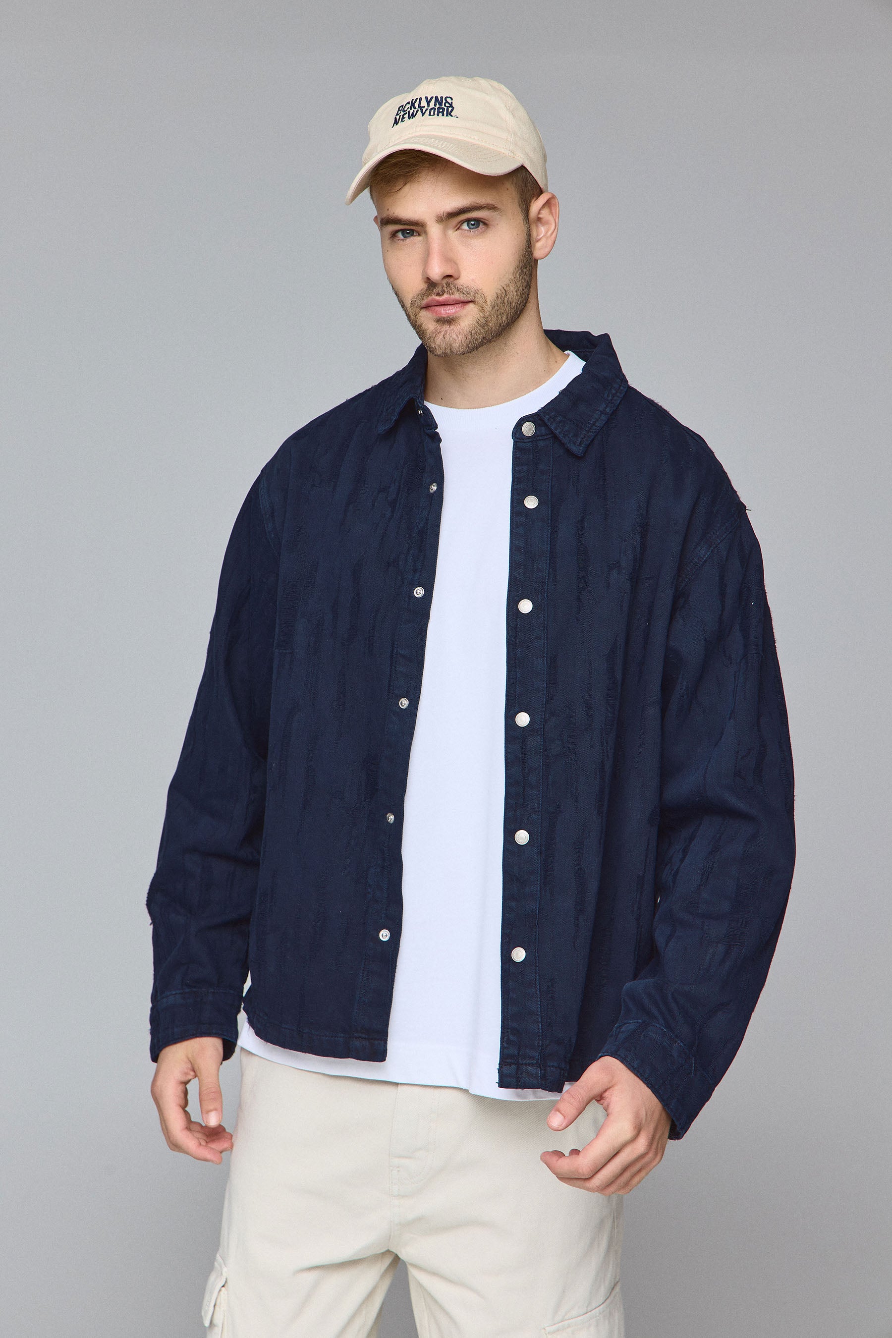 אוברשירט  ג'אקרד קולור