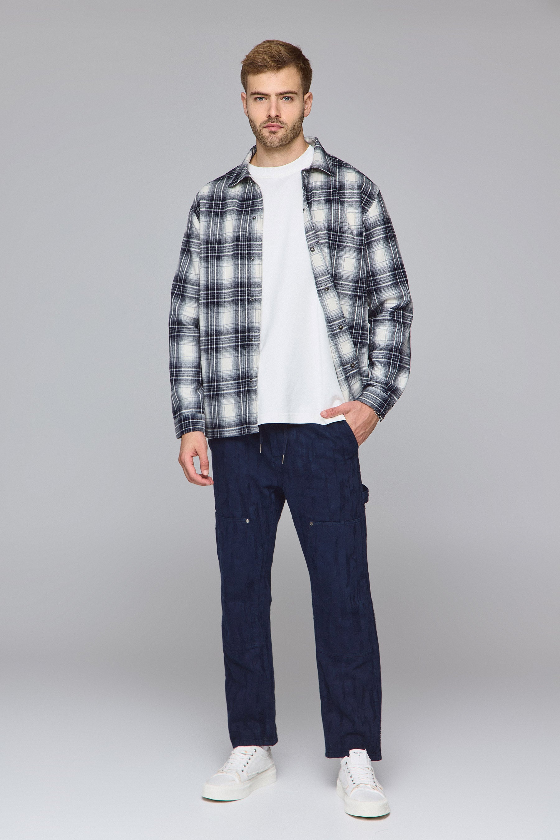 ג'ינס ג'אקרד קרפנטר קולור