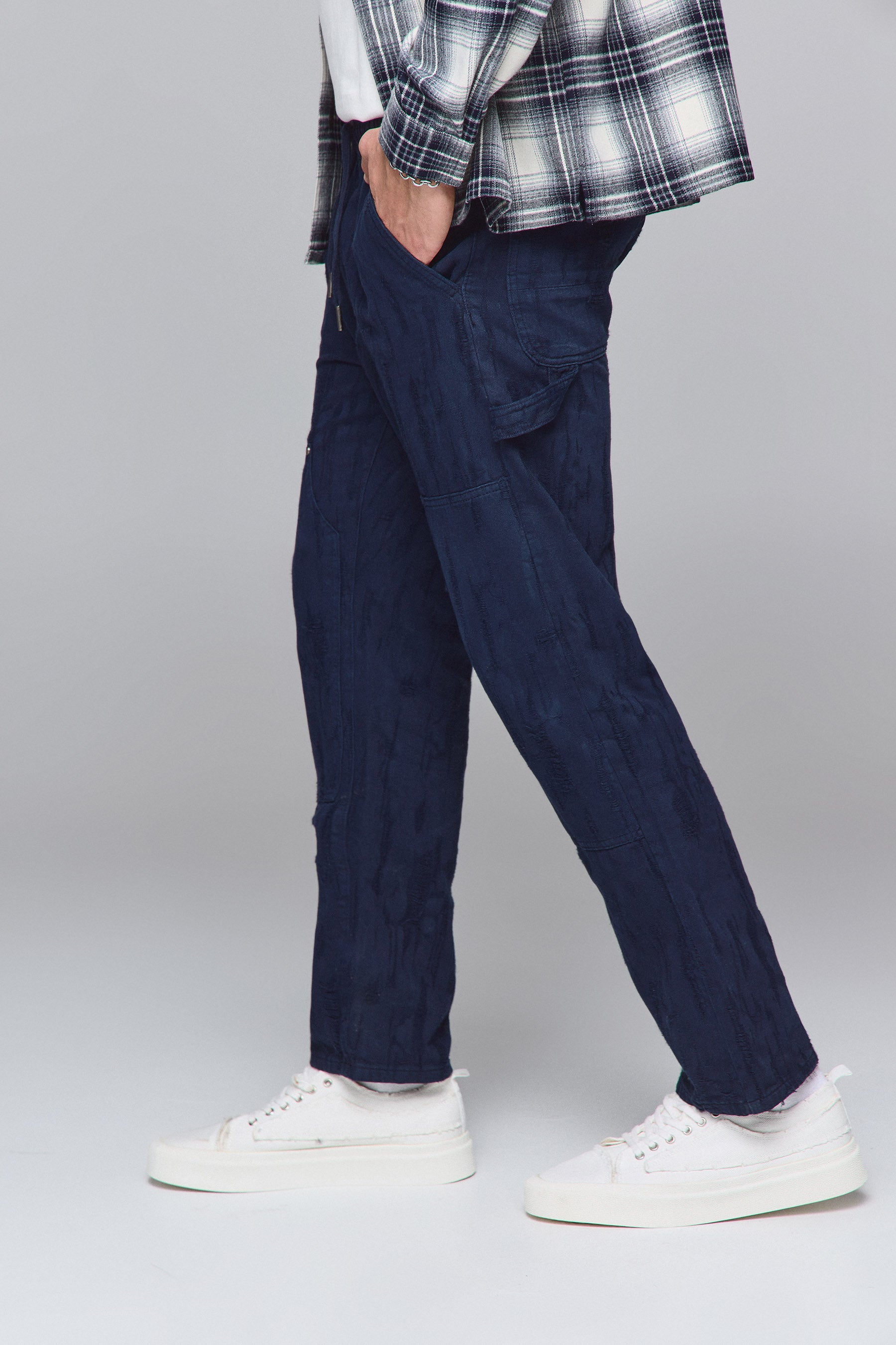 ג'ינס ג'אקרד קרפנטר קולור