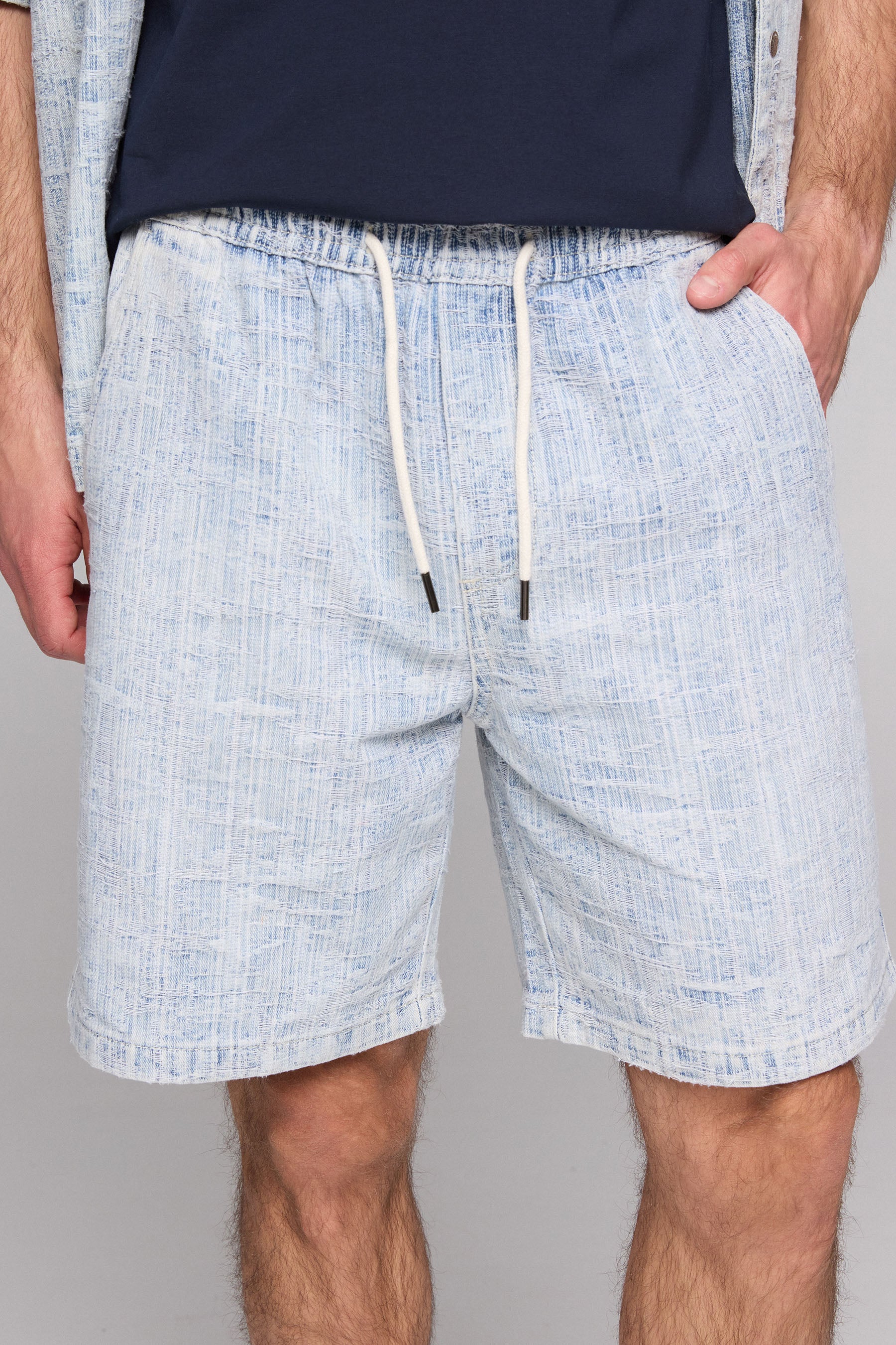 ברמודה ג'ינס ג'אקרד סט