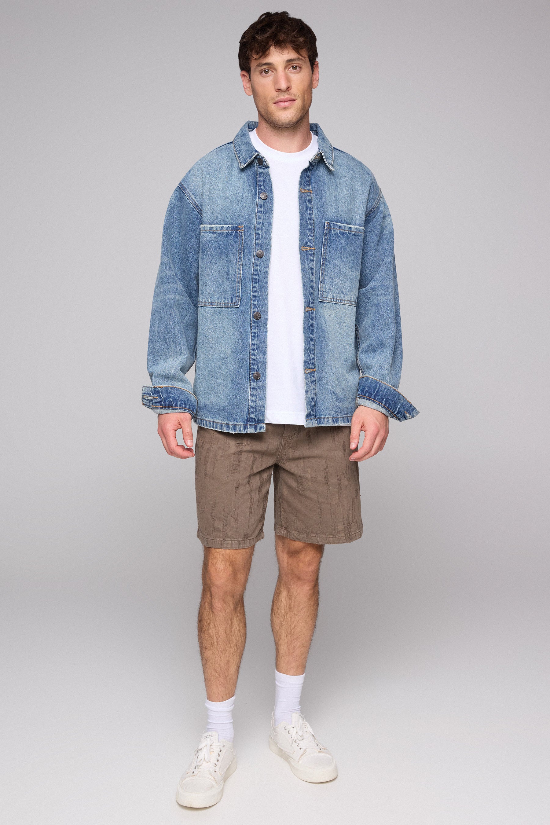 ברמודה ג'ינס ג'אקרד קולור