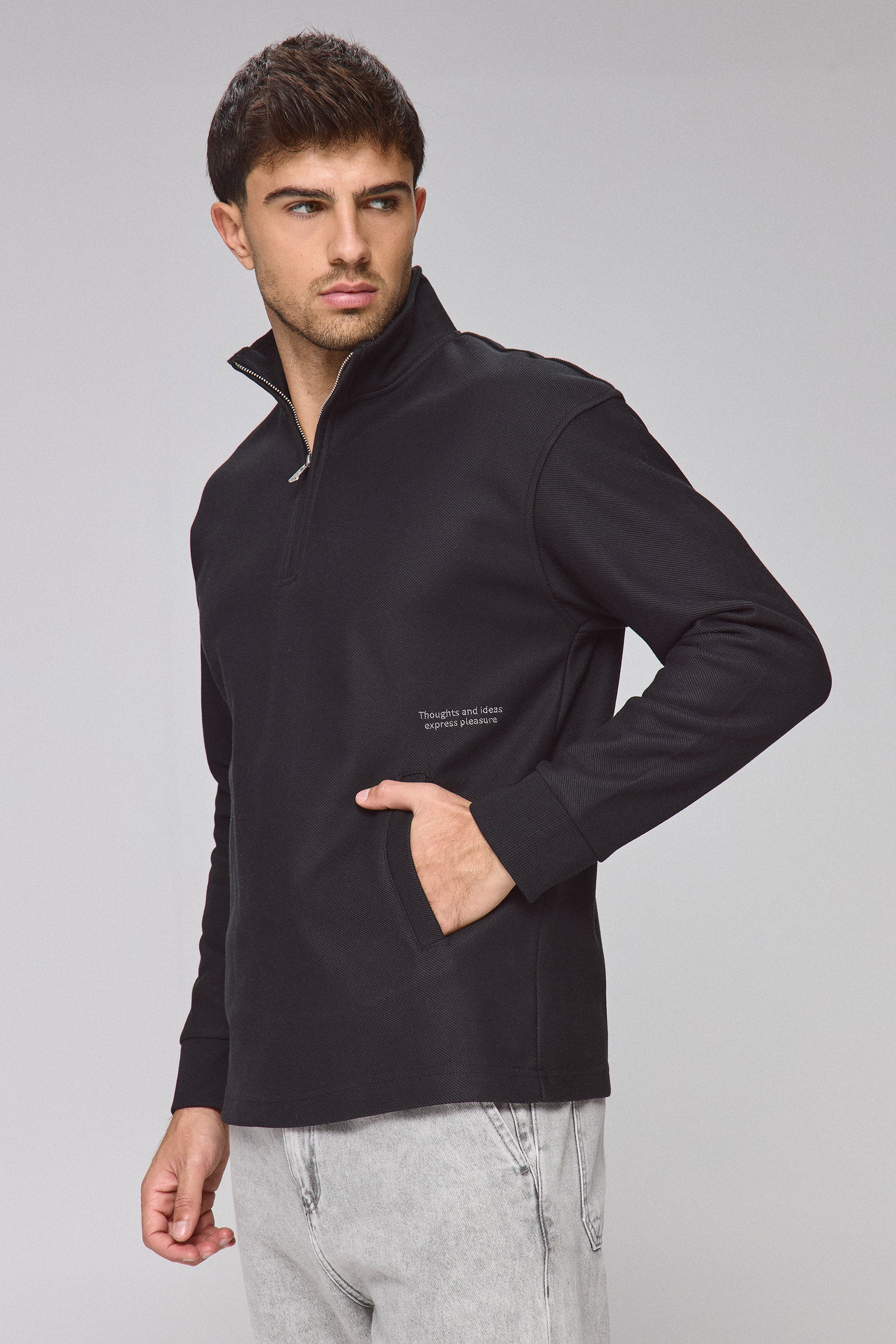 סווטשירט בייס קווילט מוק