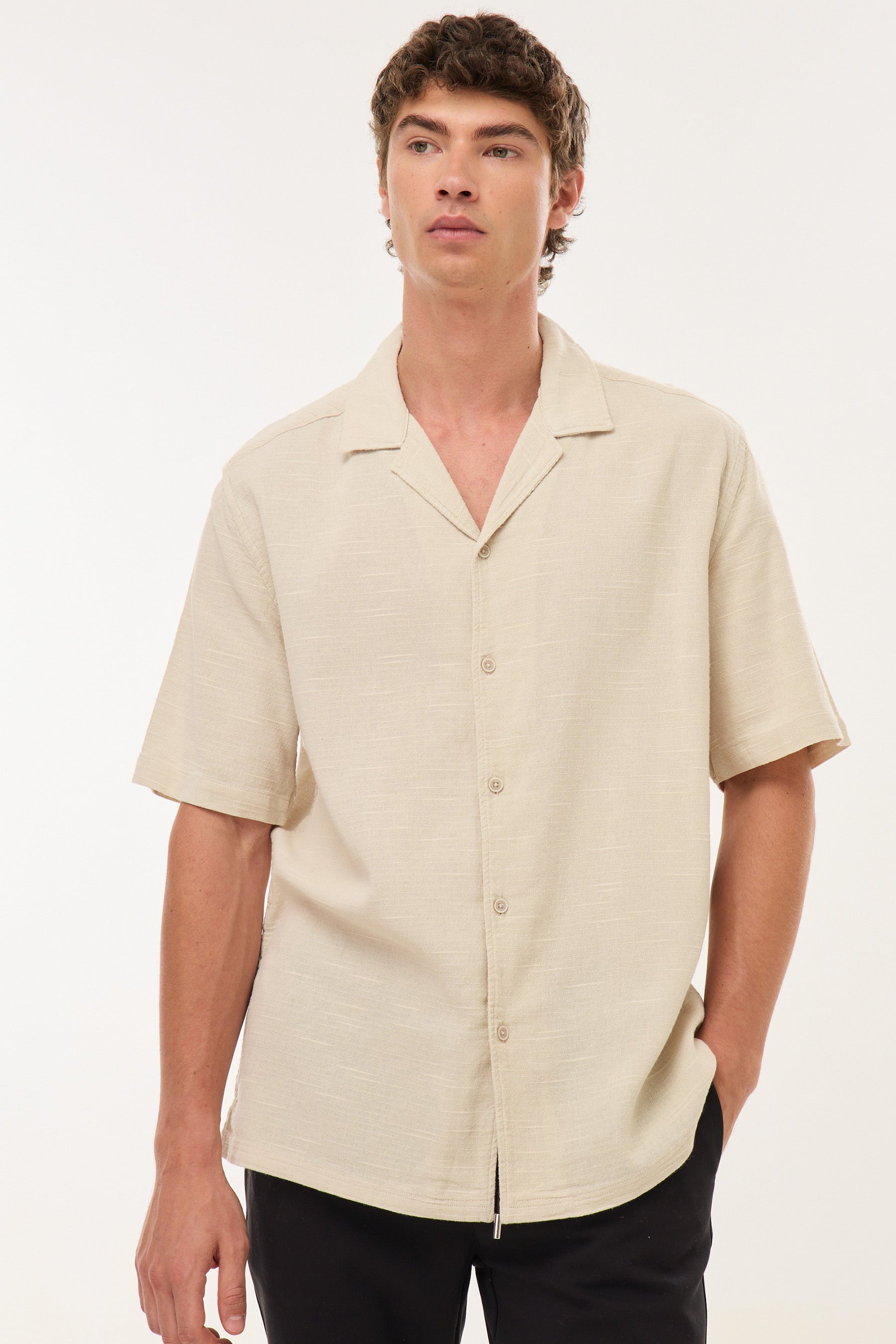 חולצת פלאזה שרוולים קצרים