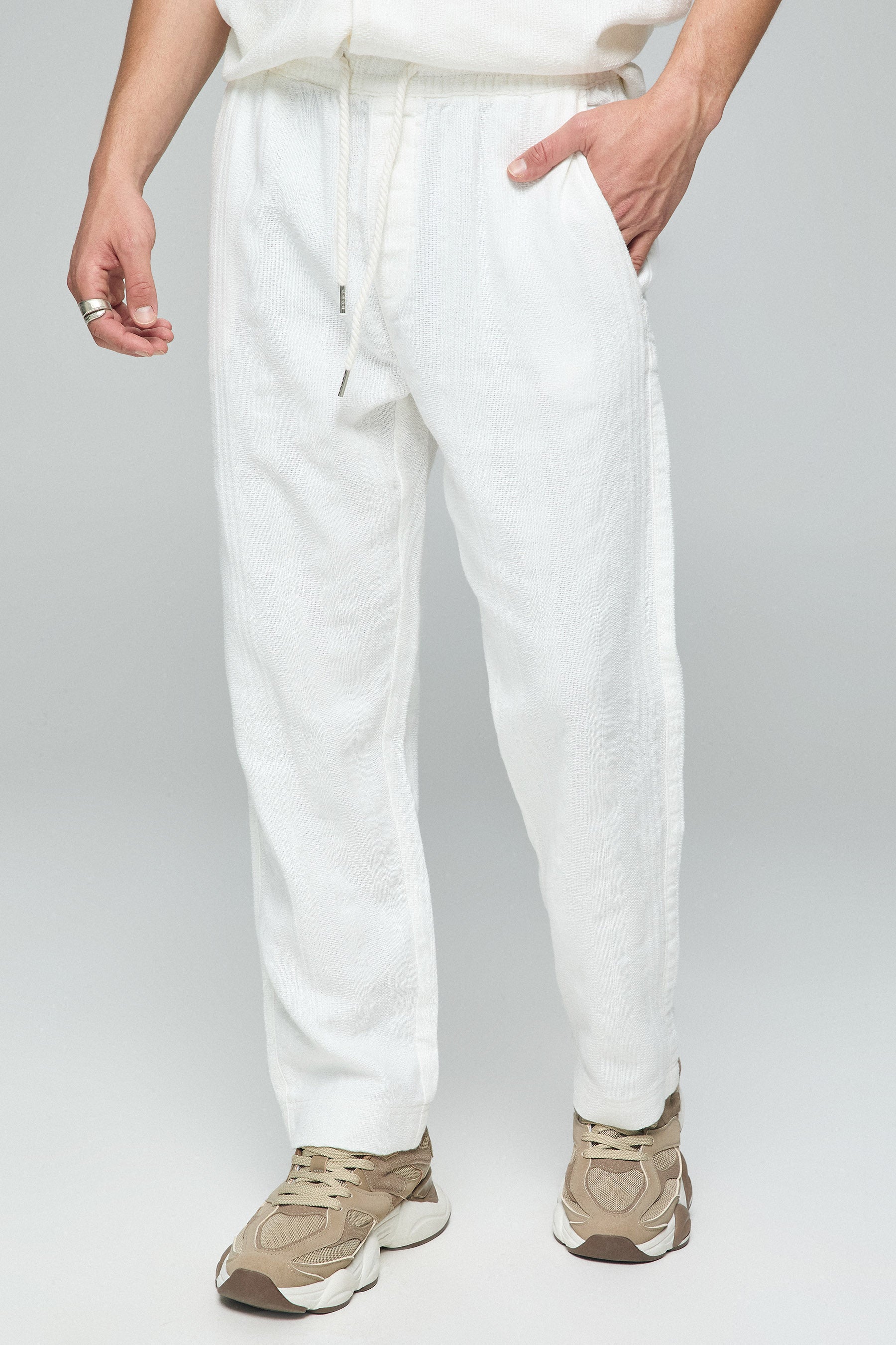 מכנס ניו אמאלפי פס סט