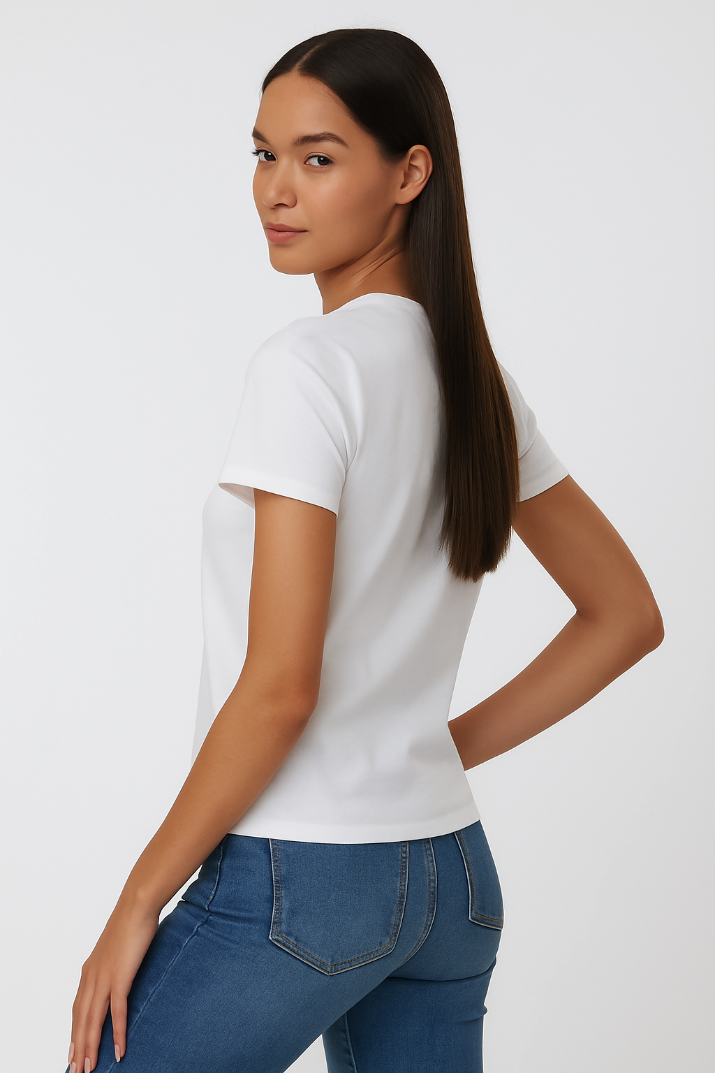 חולצת טישרט לבנה (בדיקה)