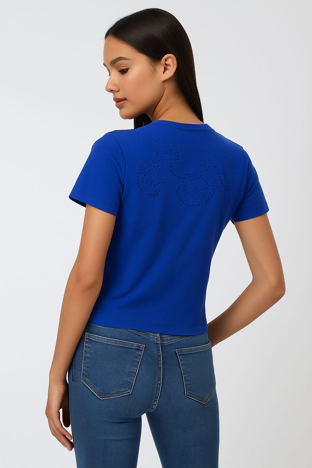 חולצת טישרט כחולה (בדיקה)